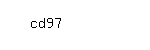 Captcha: cd97