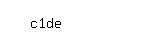 Captcha: c1de
